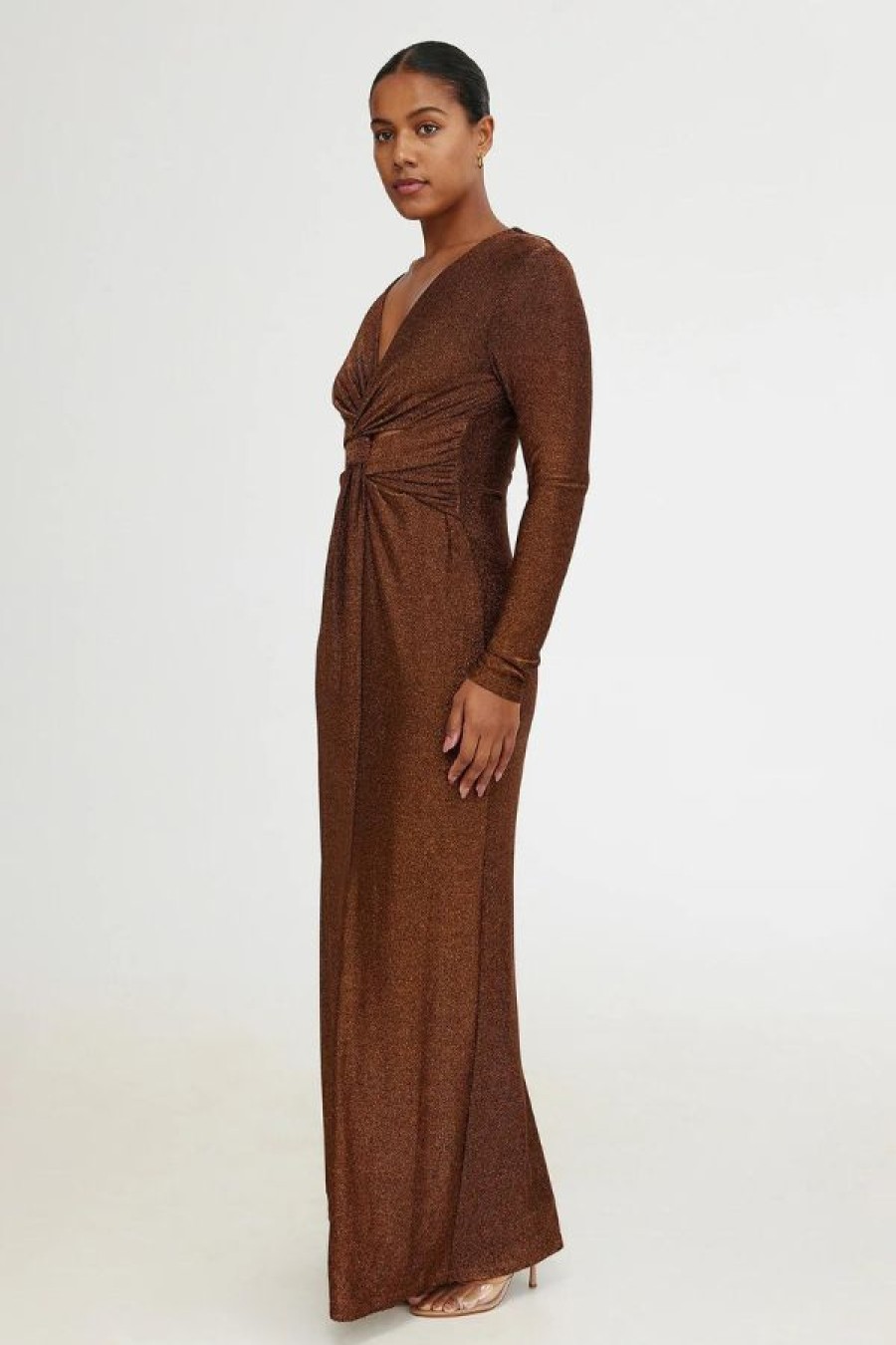 Significant Other Kyla Long Sleeve Dress | Bronze Best