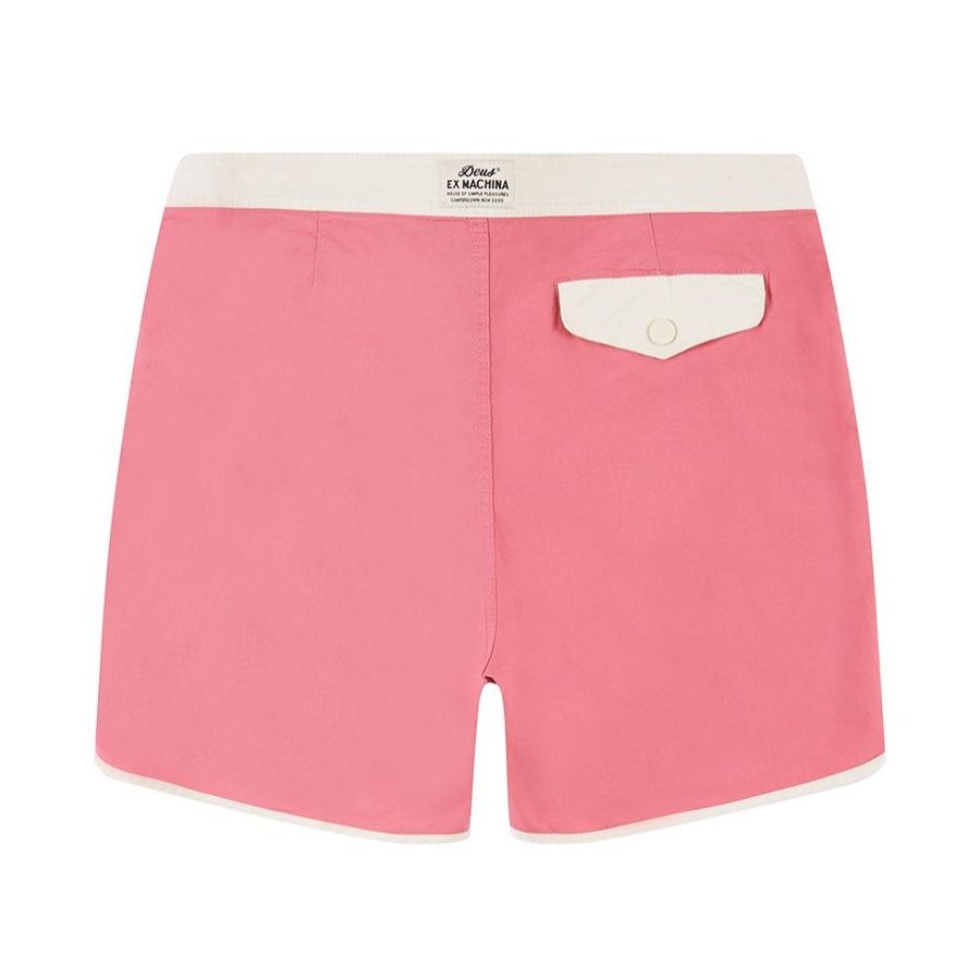 deus Scallop Boardshort Rap Rose Online