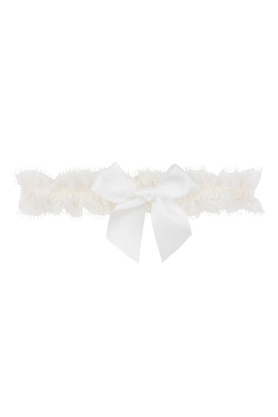 Love Stories Bridal Garter | Off White Hot